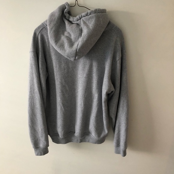 🌟BRANDY MELVILLE Oversized Grey Hoodie Sweatshirt - Picture 4 of 4